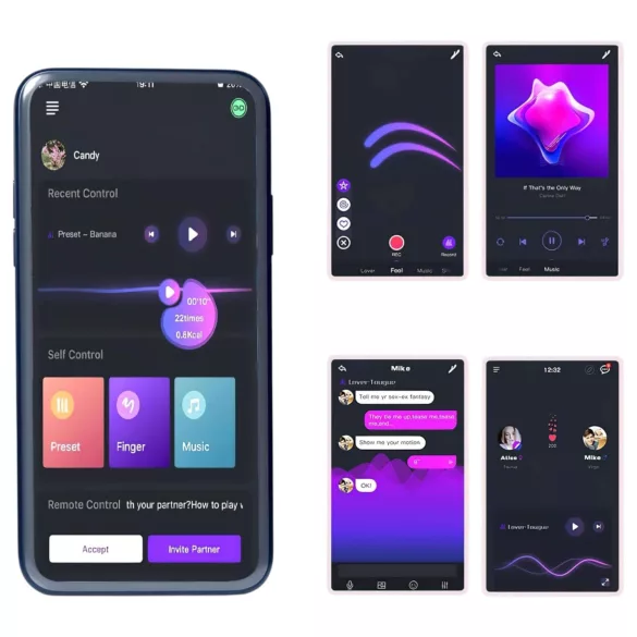 Magic Motion Rise - Intelligenter Vibrationspenisring (schwarz)