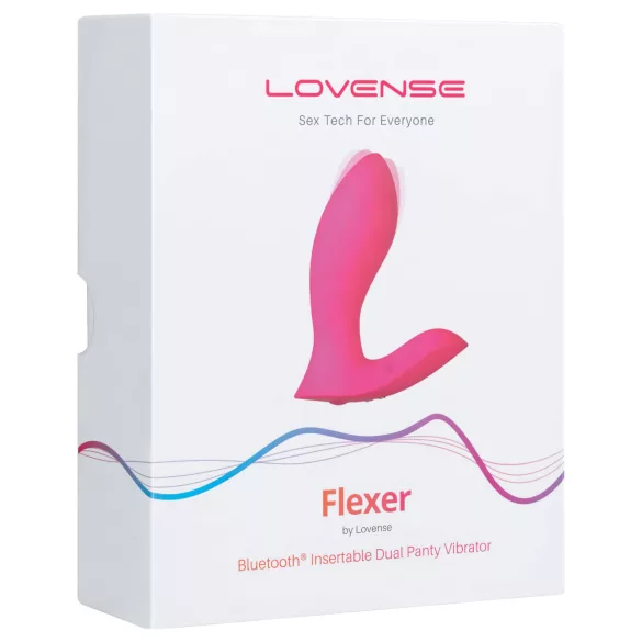 LOVENSE Flexer Panty - wiederaufladbarer 2-in-1-Vibrator (Pink)