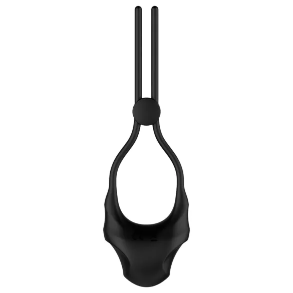 Nexus Forge - Verstellbarer Vibrationspenisring (schwarz)