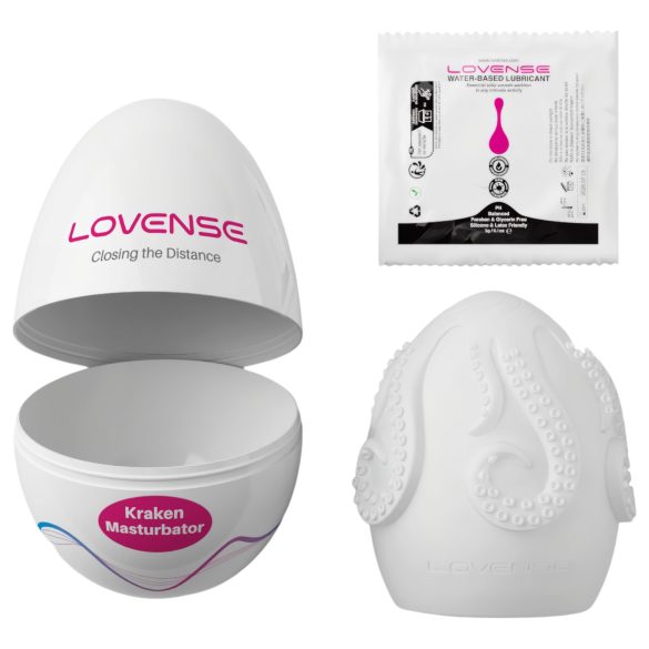 LOVENSE Kraken - Ei-Masturbator - Weiß