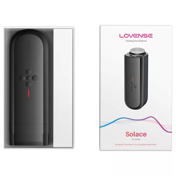 Lovense Solace - App-gesteuerter Masturbator für Männer (schwarz)
