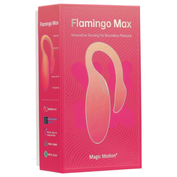 Magic Motion Flamingo Max - smartes vibrierendes Ei (Orange)
