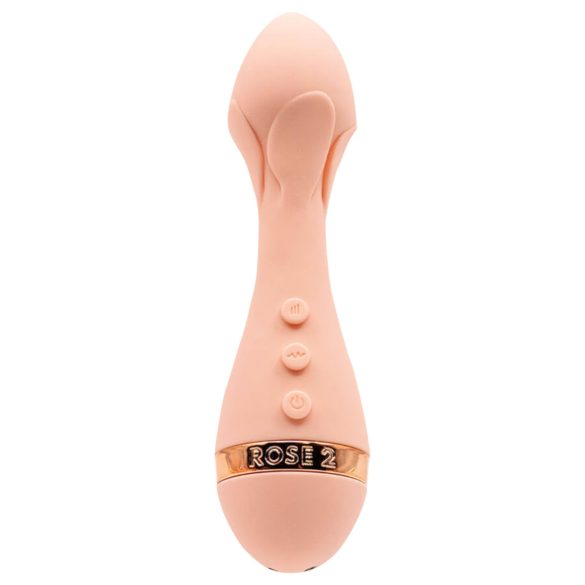 Vush The Rose 2 - Wiederaufladbarer, Wasserdichter Vibrator (Rosa)