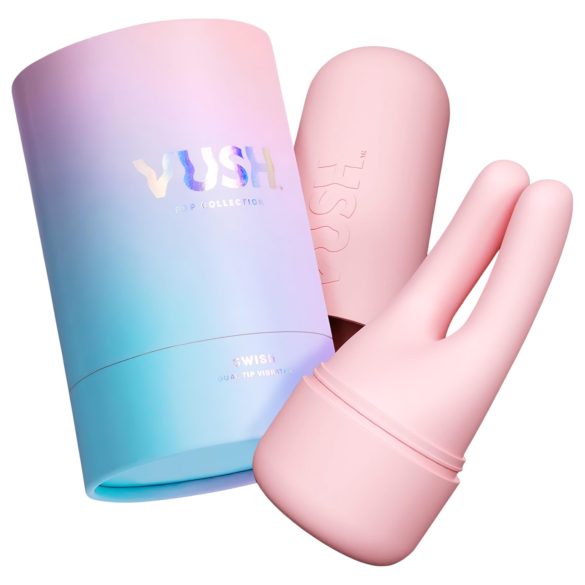 Vush Pop Swish - Akku-Wasserdichter Klitorisvibrator (Pink)