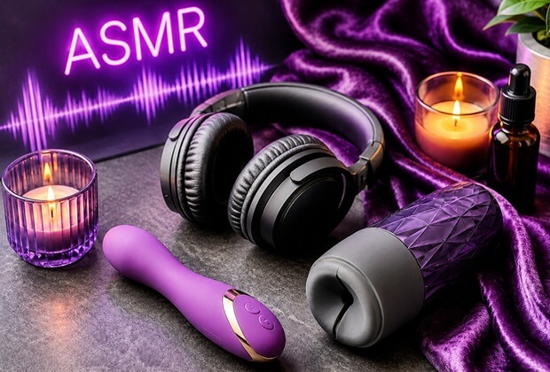 ASMR Sex: Wie du mit Geräuschen, Berührung und Sexspielzeug spielst?