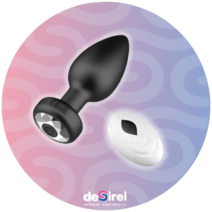 Desirel Easy Obsidian Anal-Vibrator mit Fernbedienung | Desirel Sexshop