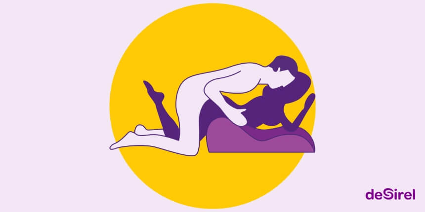 Sexstellung Perfekter Winkel mit dem Desirel Magic Sexkissen | Desirel.de Sexshop