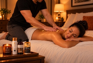 Erotische Massage zu Hause: So wird jede Berührung besonders
