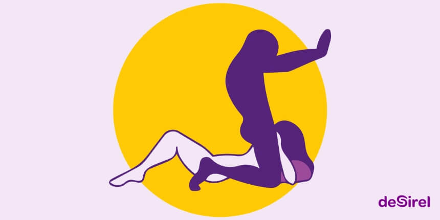 Sexstellung Nackenretter mit dem Desirel Magic Sexkissen | Desirel.de Sexshop