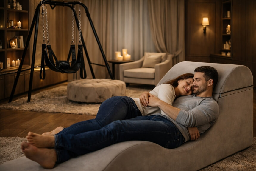 Spielraum für Erwachsene mit Sexmöbeln und BDSM Zubehör – desirel.de Sexshop