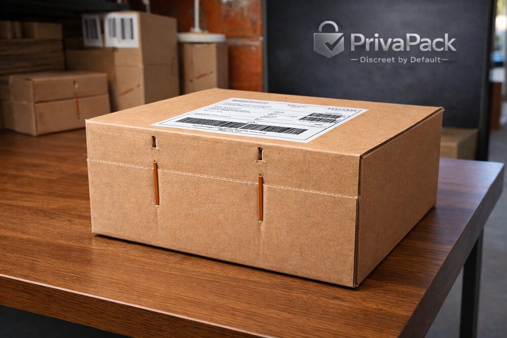 Die PrivaPack™-Box ist ein markenrechtlich geschütztes System, das dafür sorgt, dass Ihre Bestellung unbeschädigt, unberührt und absolut diskret bei Ihnen ankommt | Desirel Sex Shop