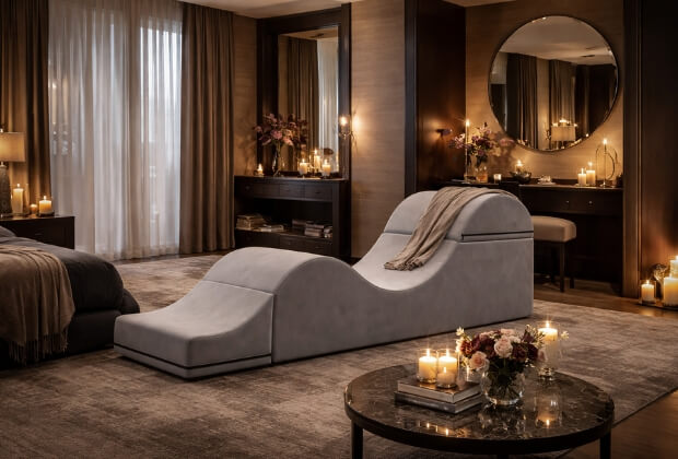 Sexzimmer einrichten: So gestaltest du deinen erotischen Spielraum zu Hause