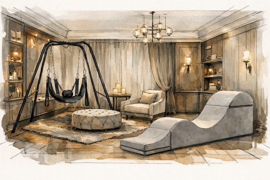 Sexzimmer einrichten – Ideen und Layout für den Spielraum zu Hause – desirel.de Sexshop